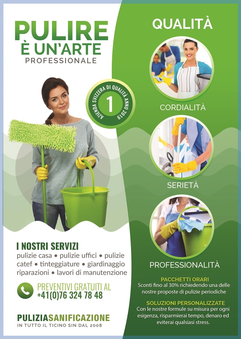Aiuto domiciliare per pulizie ad Ascona
